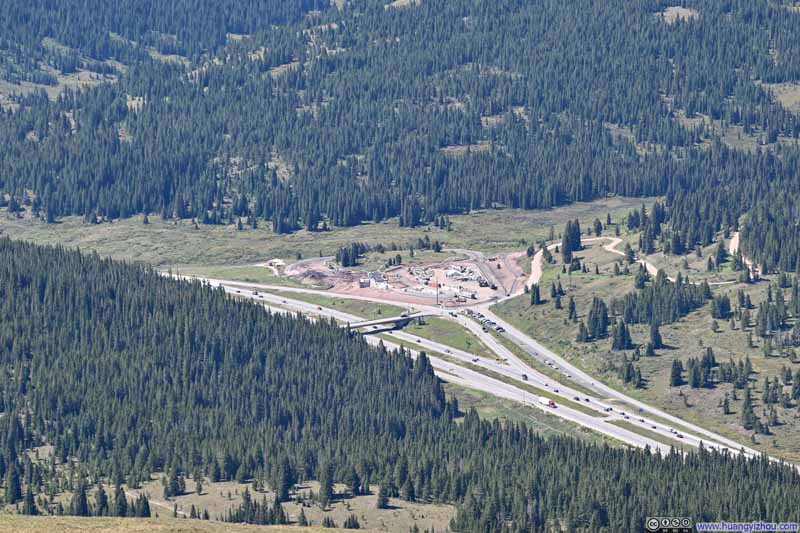 Overlooking Vail Pass