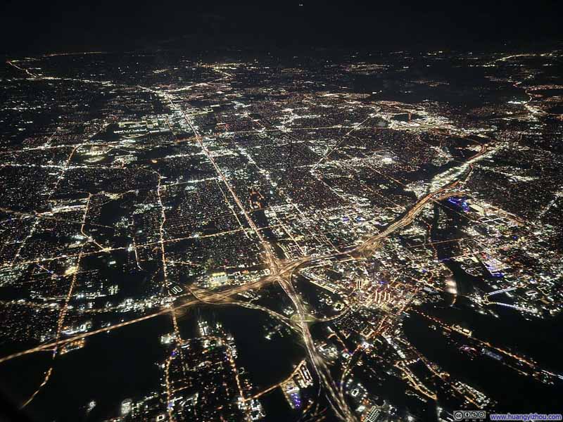 Overflying Downtown Fort Worth