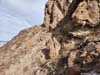 Trail underneath Cliffs
