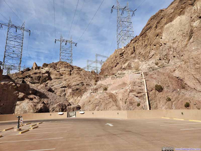 Switchbacks Connecting Parking Lot to Rail Trail
