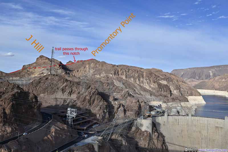 Hills around Hoover Dam