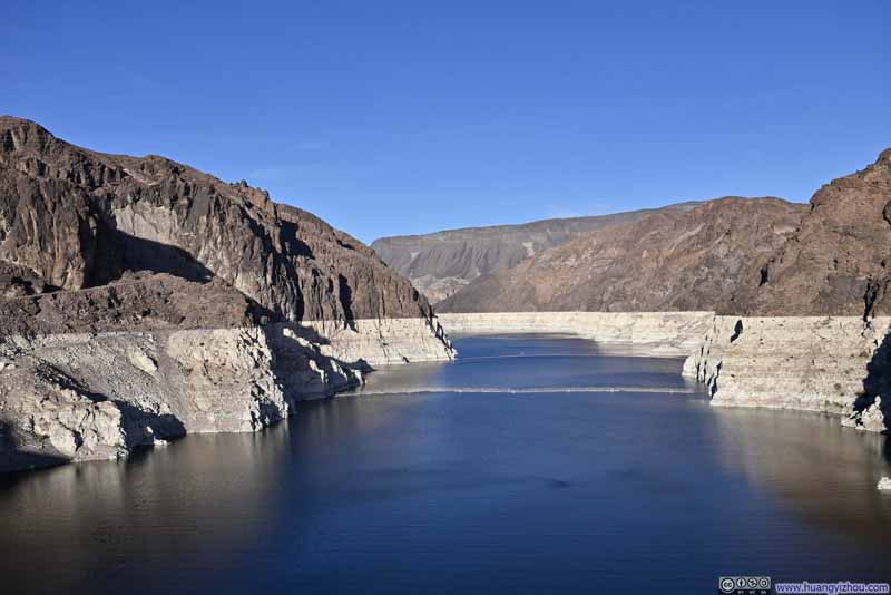 Lake Mead behind Hoover Dam