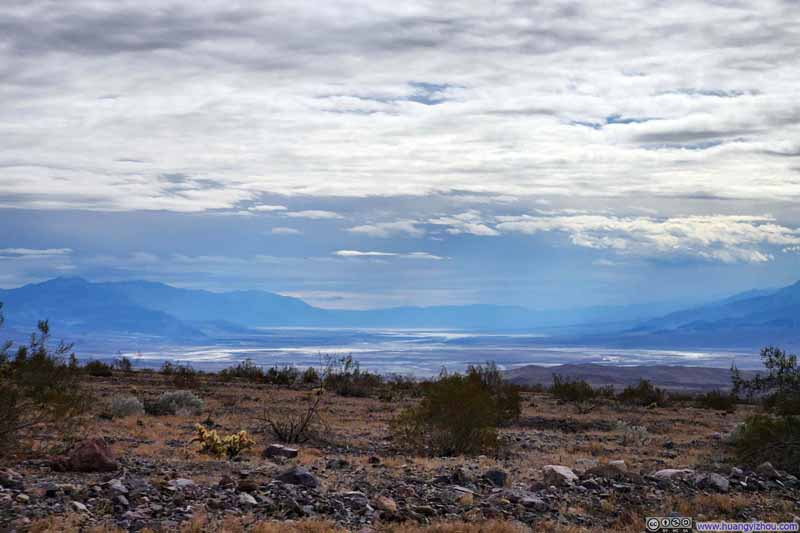 View of Death Valley during Descent from Daylight Pass