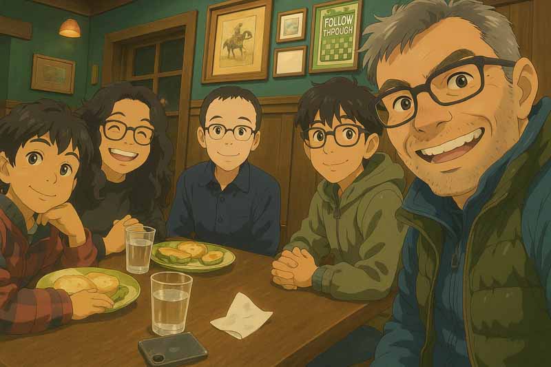 Photo of Our Card Game Group