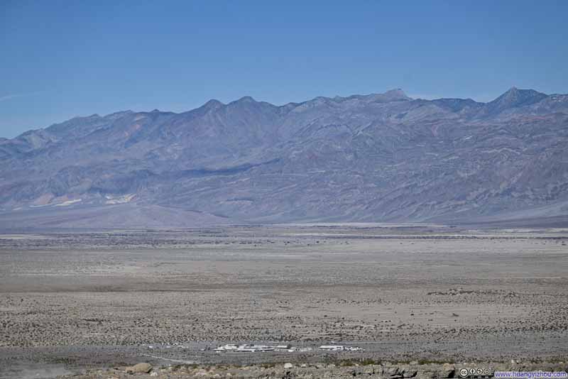 Grapevine Mountains across Death Valley from Stovepipe Walls