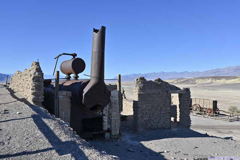 Remains of Borax Refinement Facilities