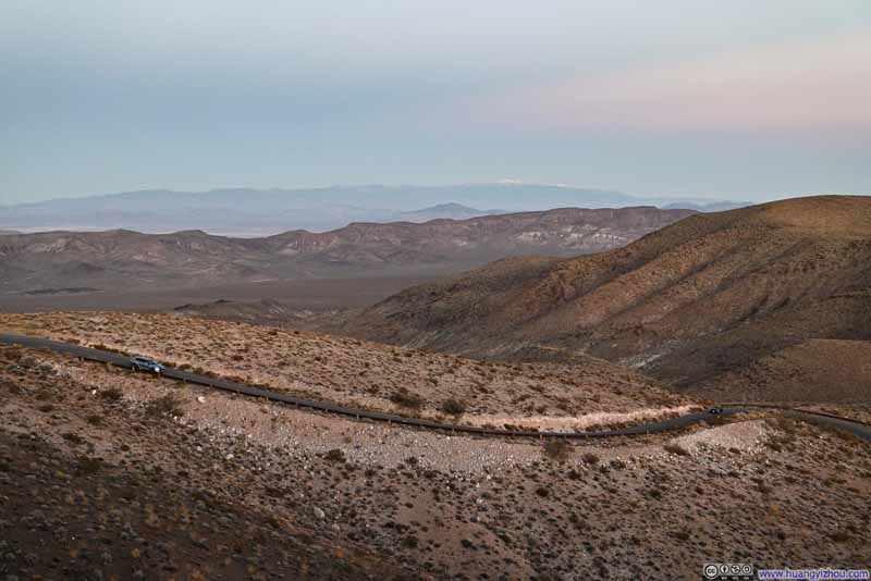 Road up Dante's View
