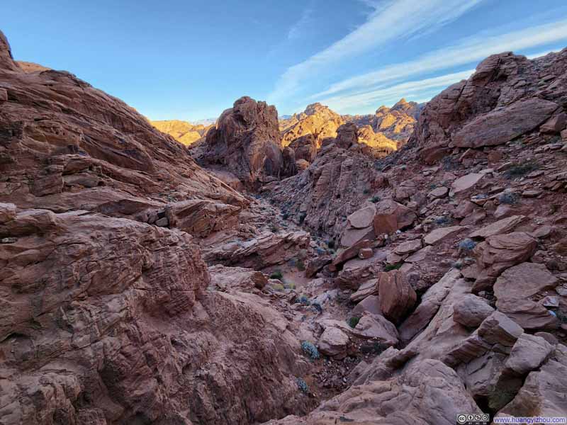 Red Rocks from Rainbow Vista