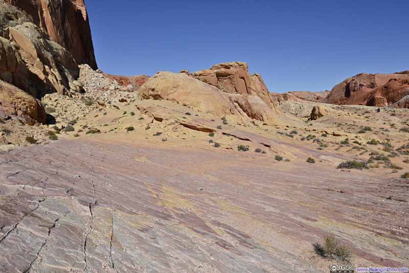 Landscape with Colored Strata