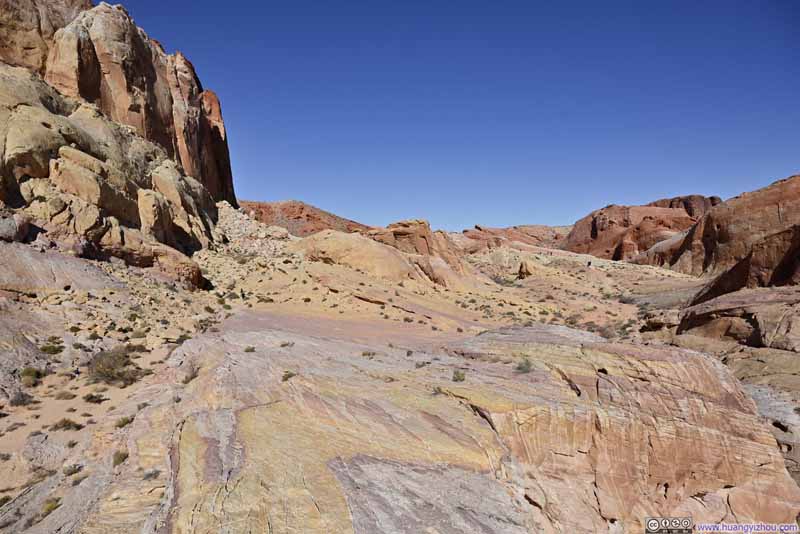 Landscape with Colored Strata
