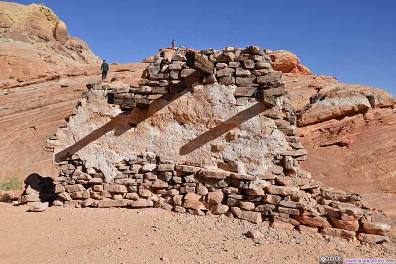 Remains of Movie Set