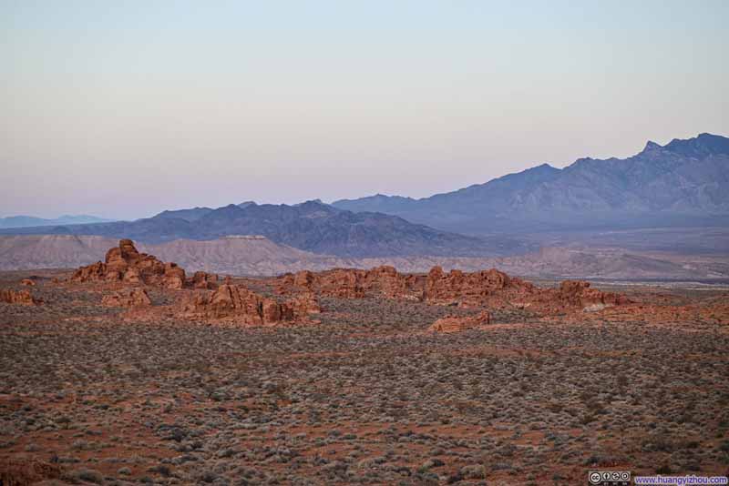 Red Rocks in Field