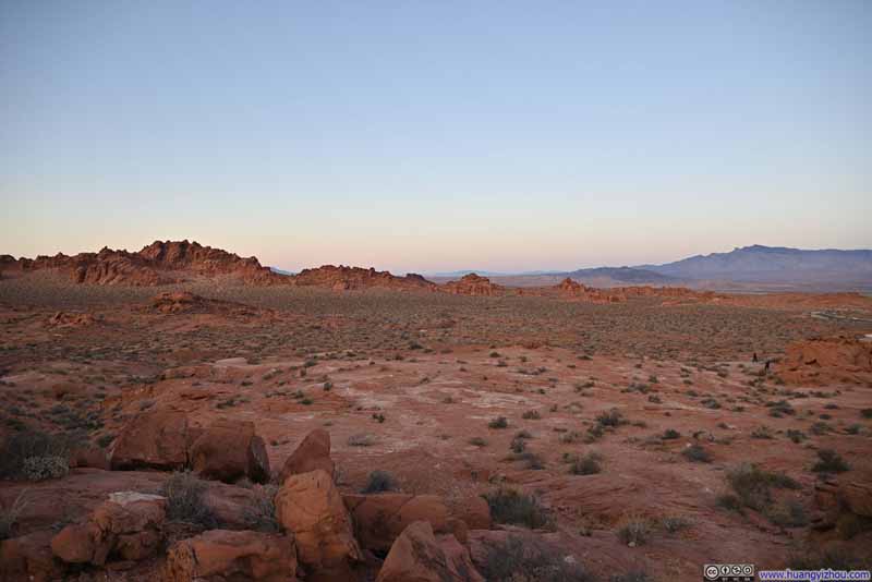 Red Rocks in Field