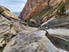 Trail on Rock Surface