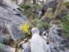 Faint Trail on Rocks
