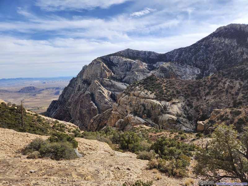 Indecision Peak from Trail