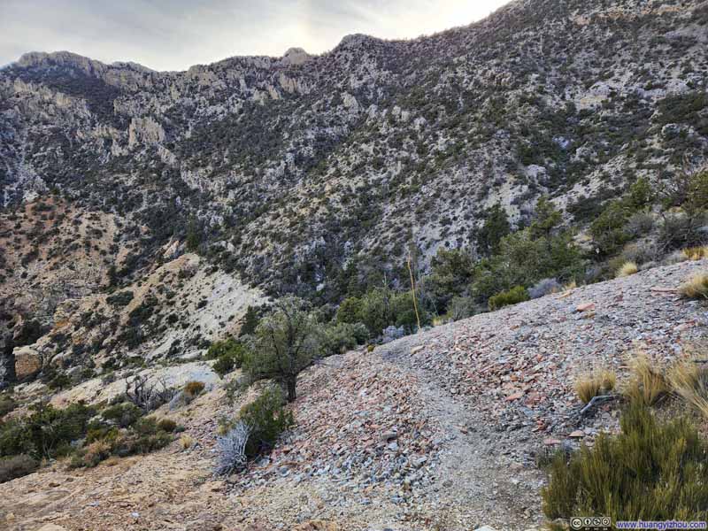 Trail from Mt Wilson