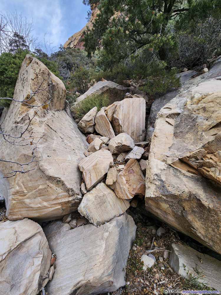 Trail on Rocks