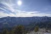 Mountains across Kyle Canyon