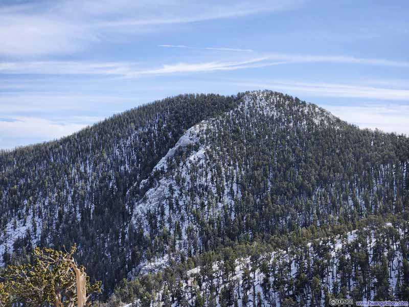 Fletcher Peak from Trail