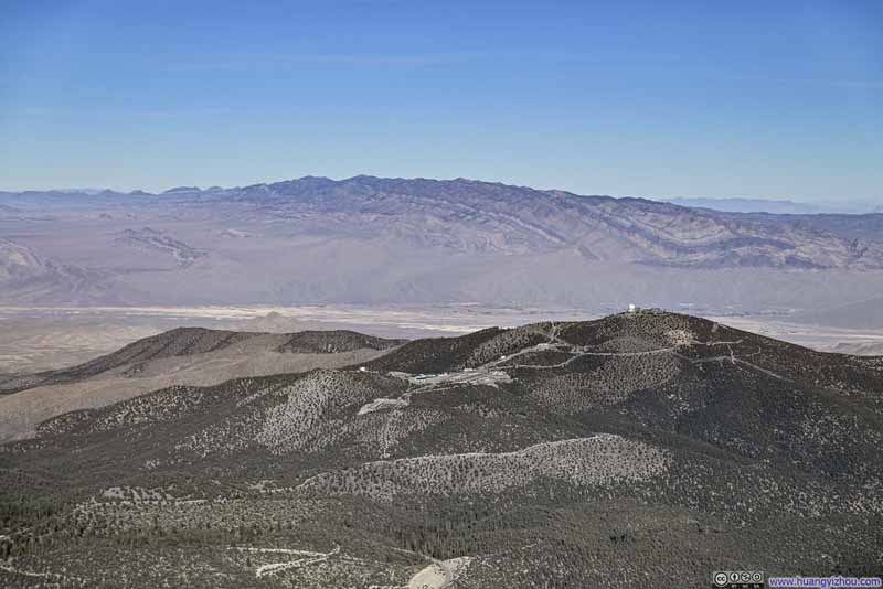 Angel Peak before Sheep Range Mountains
