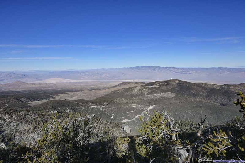 Angel Peak before Sheep Range Mountains