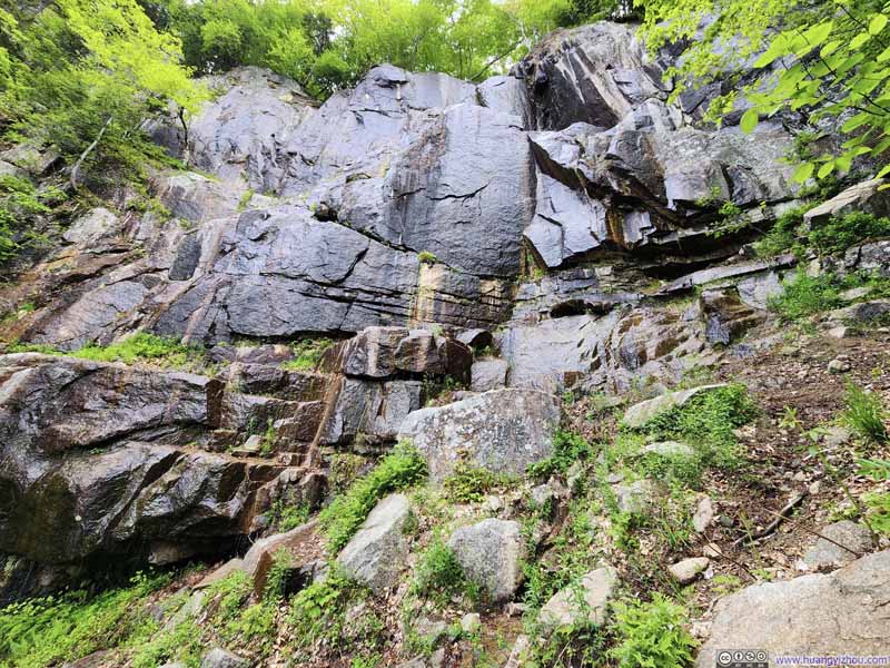 Cliffs with Dripping Water