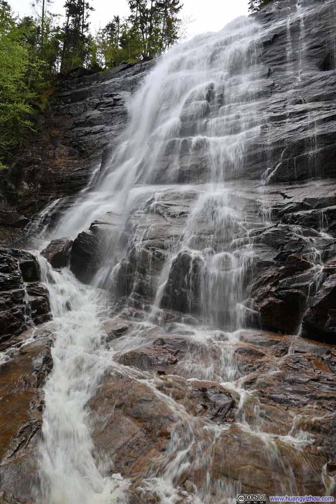 Arethusa Falls Up Close