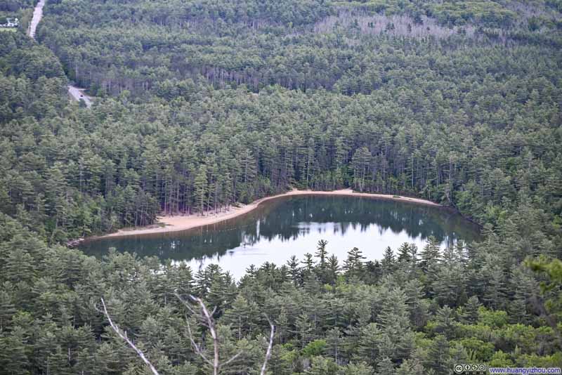 Overlooking Echo Lake