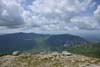 Mountains across Franconia Ridge
