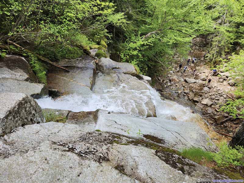 Overlooking Cloudland Falls