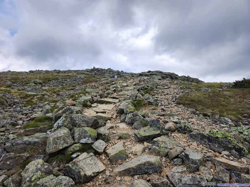 Trail from Mount Lafayette