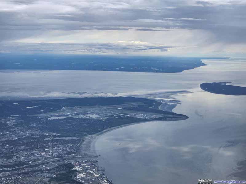 Overlooking Anchorage Airport