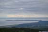 Distant Tordrillo Mountains across Cook Inlet