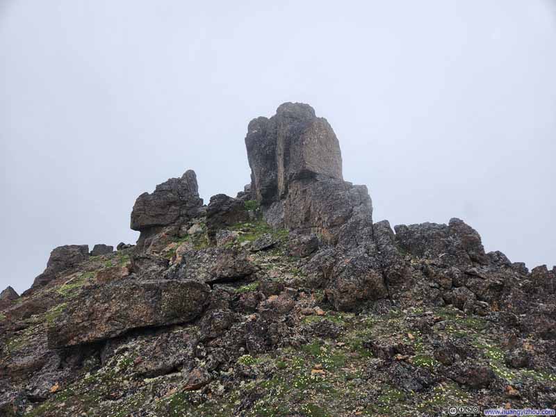Looking Back at Flaketop Summit