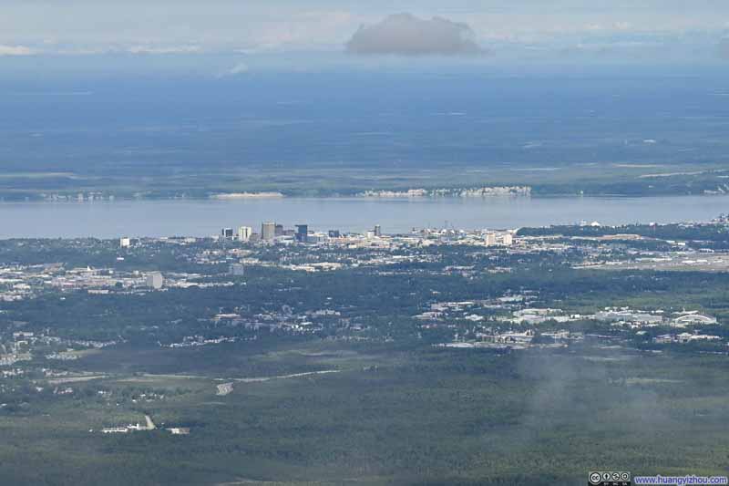 Distant Downtown Anchorage