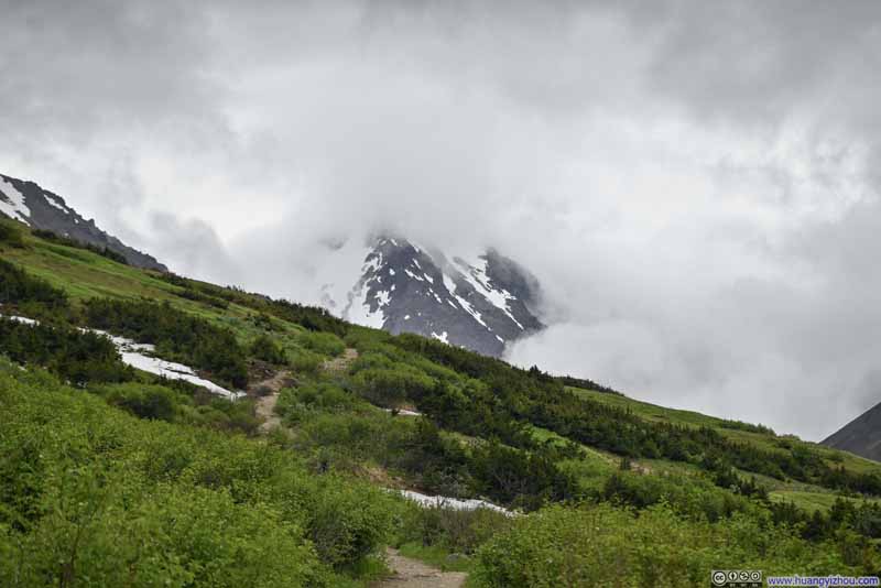 Trail against Cloudy North Yuyanq' Ch'ex