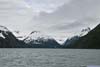 Mountains and Glaciers across Portage Lake