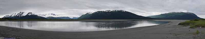Mountains across Turnagain Arm
