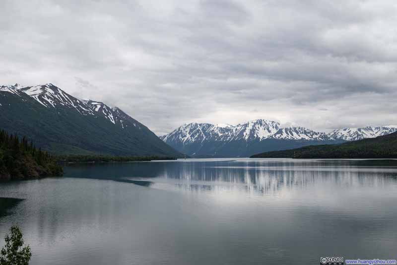 Mountains around Kenai Lake