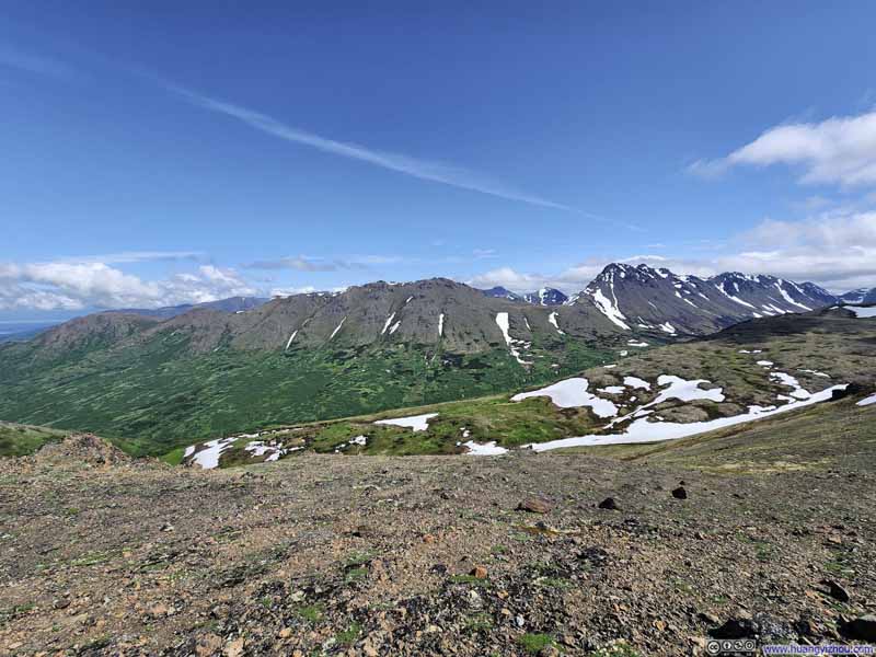 Mountains across Rabbit Valley