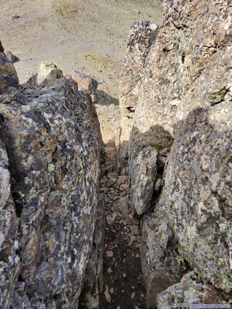 Path onto McHugh Peak Summit Block