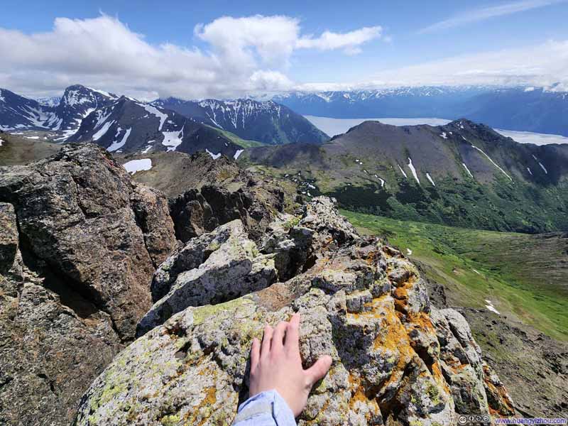 Touching Summit of McHugh Peak