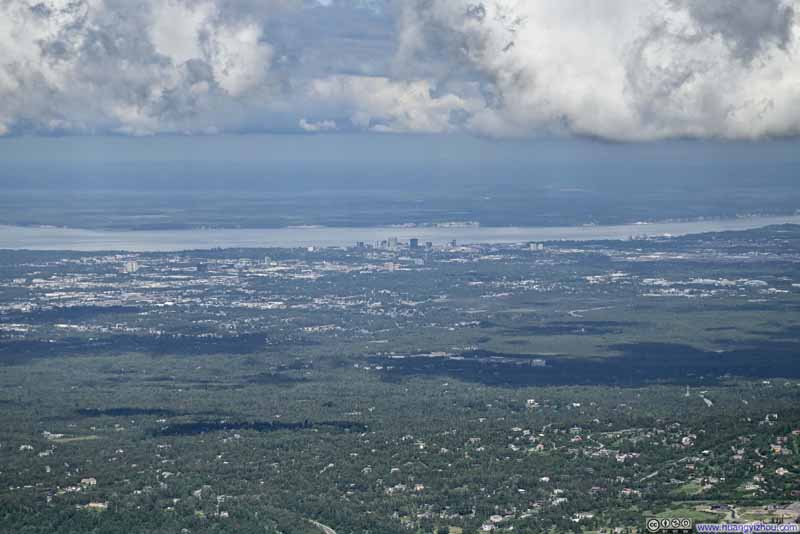 Distant Downtown Anchorage
