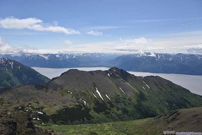 Rainbow Mountain against Turnagain Arm