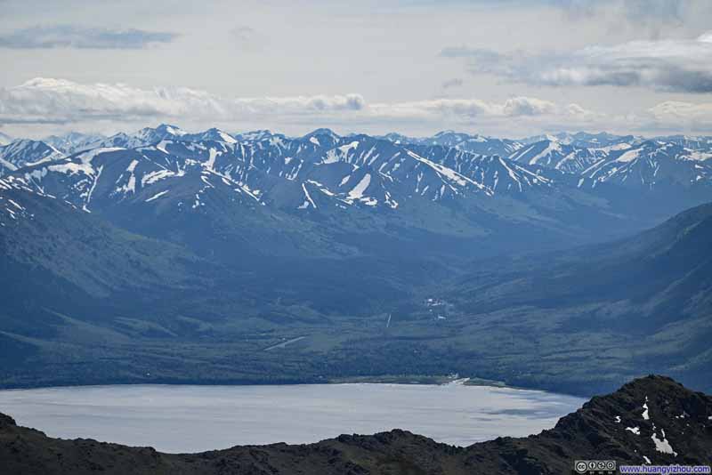 Resurrection Creek Valley across Turnagain Arm