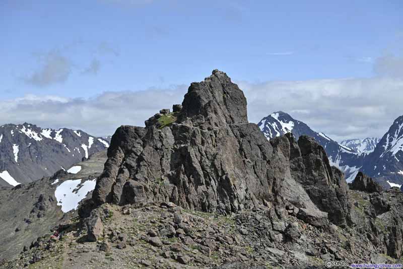 Summit Block of McHugh Peak