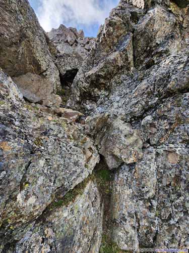 Steep Path to East Twin Peaks