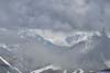 Knik Glacier among Clouds