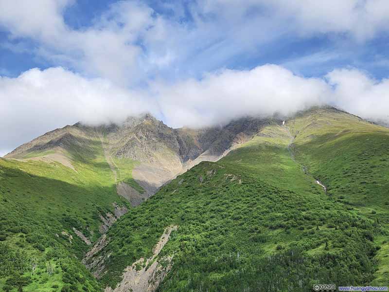 Twin Peaks in Clouds
